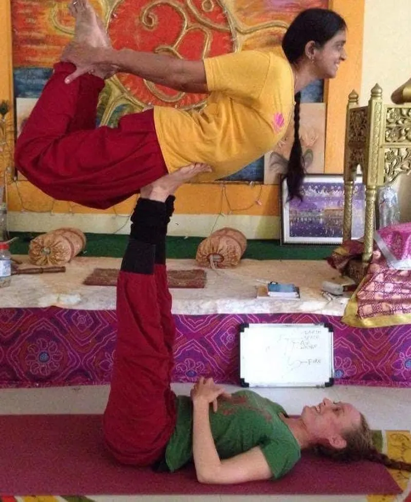 Joy through asanas